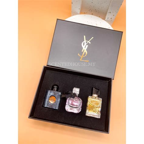 ysl miniature perfume set|ysl mini fragrance gift set.